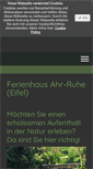 Mobile Screenshot of haus-ahr-ruhe.de